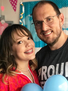 Diana Cáliz y Andrés Parra