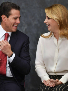 Enrique Peña Nieto y Angélica Rivera