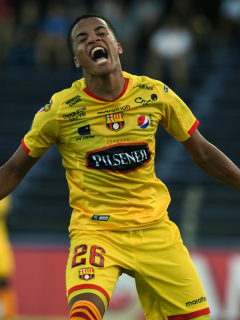 Byron Castillo, jugador del Barcelona