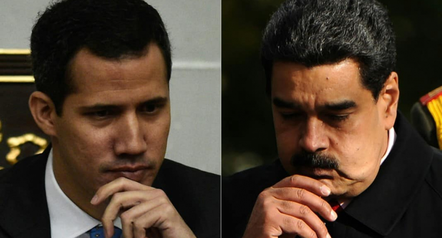 Guaidó y Maduro