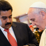 Nicolás Maduro y papa Francisco