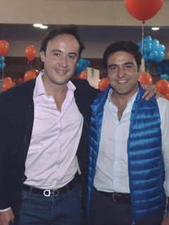 Nicolás Gaviria y Samuel Hoyos