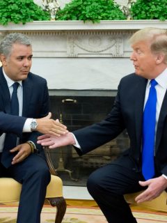 Iván Duque y Donald Trump