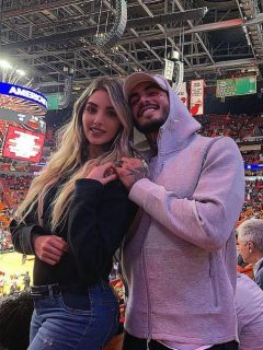 Melina Ramírez y Mateo Carvajal