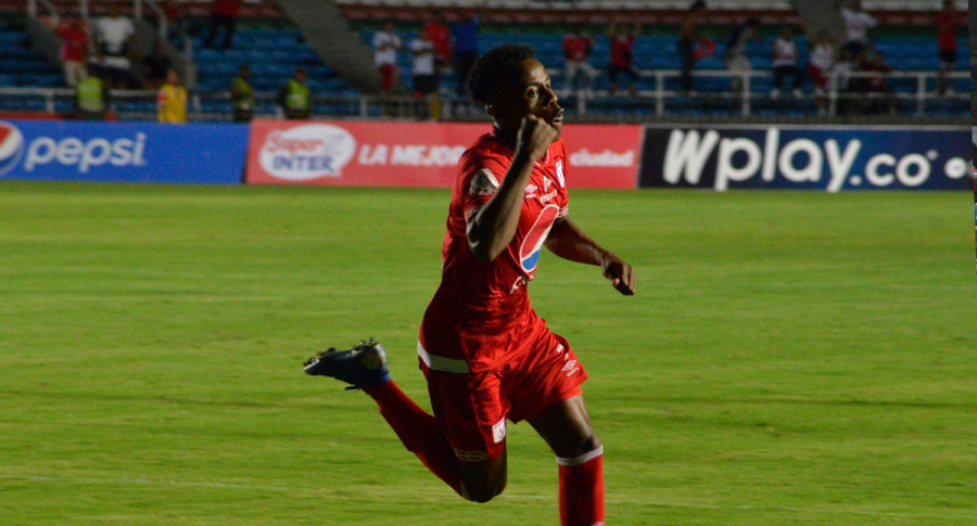 Jhon Quiñones Saya marcó el único gol en el Pascual Guerrero