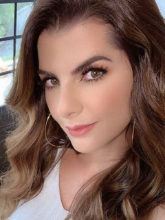 Carolina Cruz, presentadora.