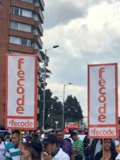 Marcha de Fecode
