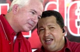 Hugo Chávez y Rafael Ramírez