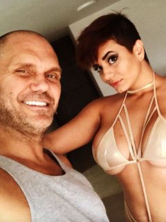 Nacho Vidal y Amaranta Hank