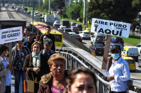 Alerta por contaminación en Bogotá