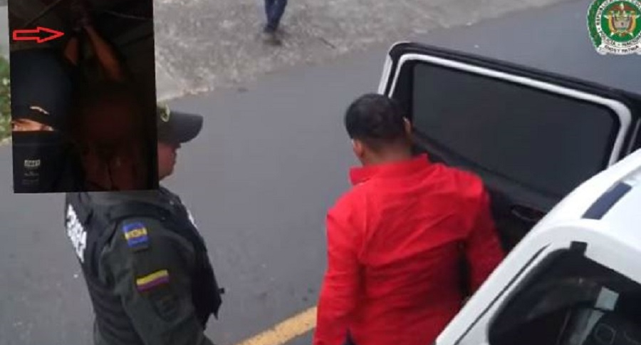 Turista detenido en Medellín