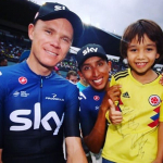 Christopher Froome y Egan Bernal