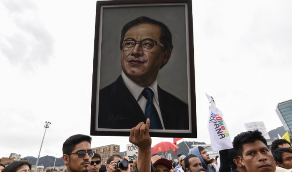Seguidores de Gustavo Petro