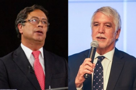 Gustavo Petro y Enrique Peñalosa