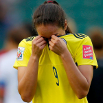 Jugadora de la Selección Colombia femenina