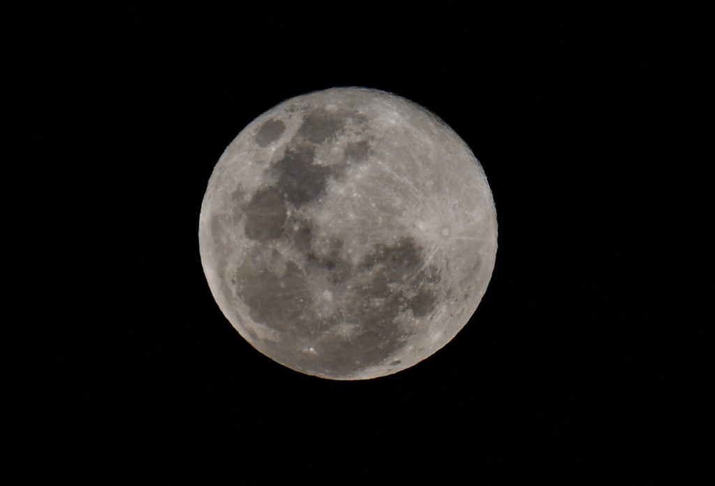 Superluna en Caracas, Venezuela