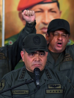 Minstro de Defensa venezolano Vladimir Padrino