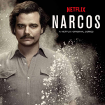 Afiche promocional de 'Narcos' de Netflix