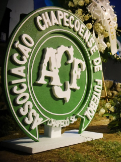 Homenaje a víctimas Chapecoense