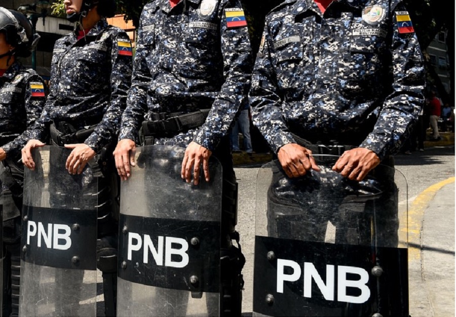 Guardia venezolana.