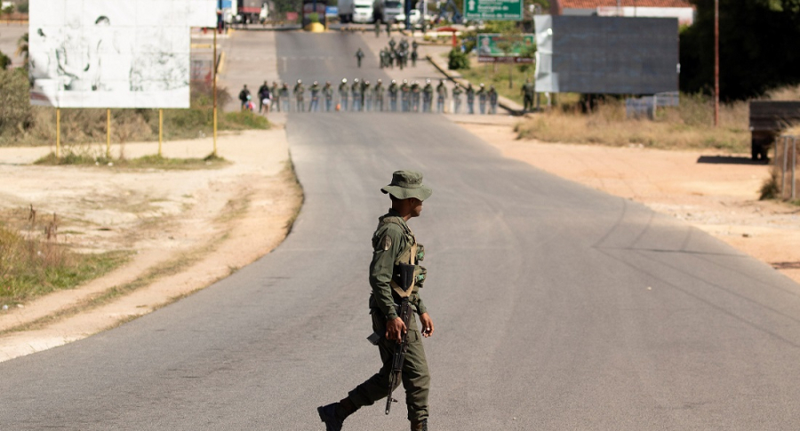 Guardia venezolana.