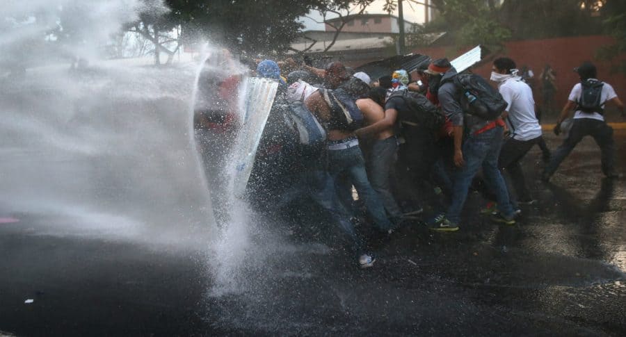Enfrentamiento con guardia venezolana