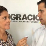 Marta Lucía Ramírez y Juan Guaidó