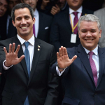 Juan Guaidó e Iván Duque