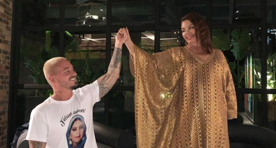 J Balvin y su mamá, Alba Mery Balvin