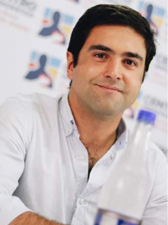 Samuel Hoyos y Álvaro Uribe