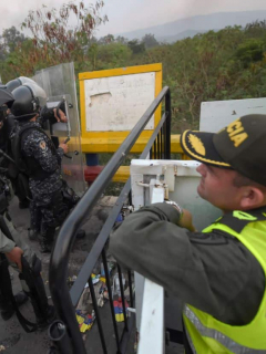 Choque en la frontera