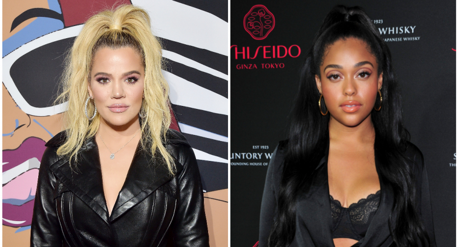 Khloé Kardashian y Jordyn Woods