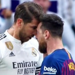 Sergio Ramos y Lionel Messi