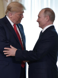 Donald Trump y Vladimir Putin