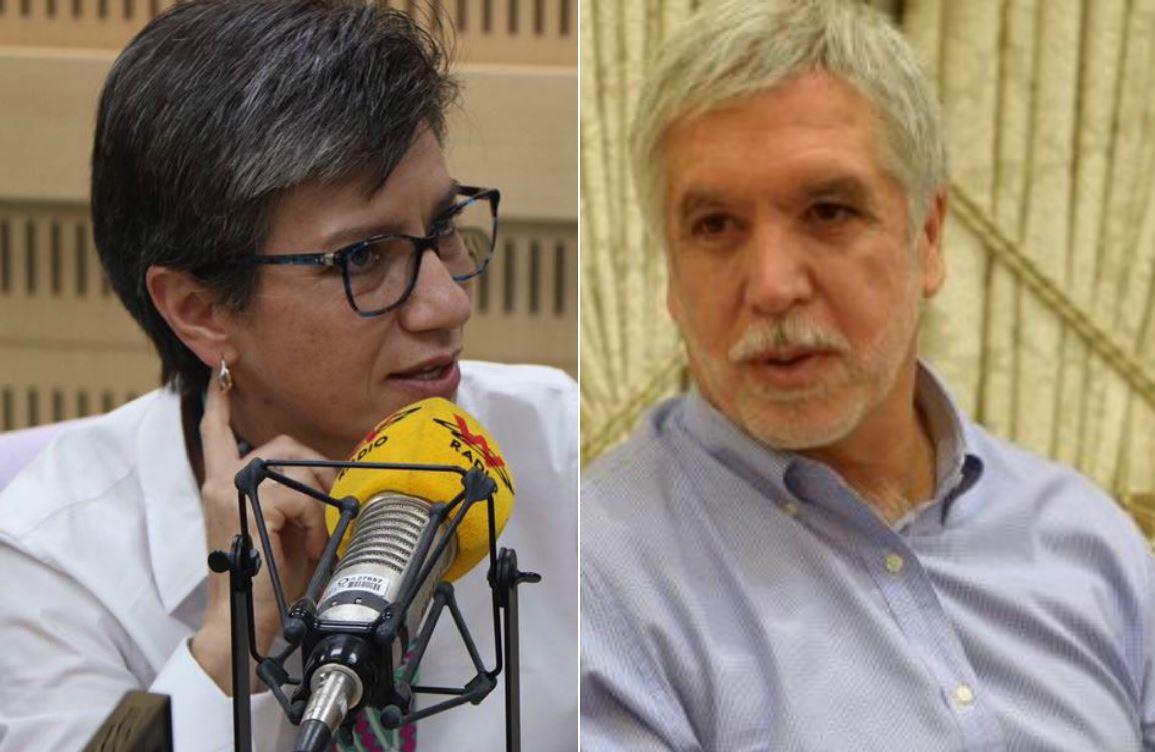 Claudia López y Enrique Peñalosa