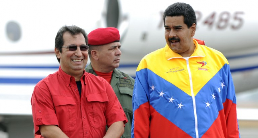 Adán Chávez y Nicolás Maduro