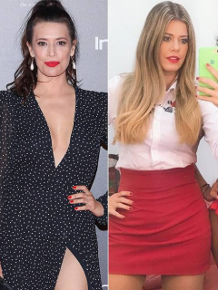 Ana María Orozco, Natalia Ramírez, Angie Cepeda, Lorna Cepeda y Martha Isabel Bolaños, actrices.