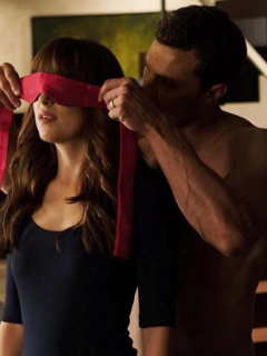 Escena de '50 sombras de Grey'.