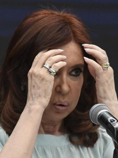Cristina Fernández, expresidenta de Argentina.