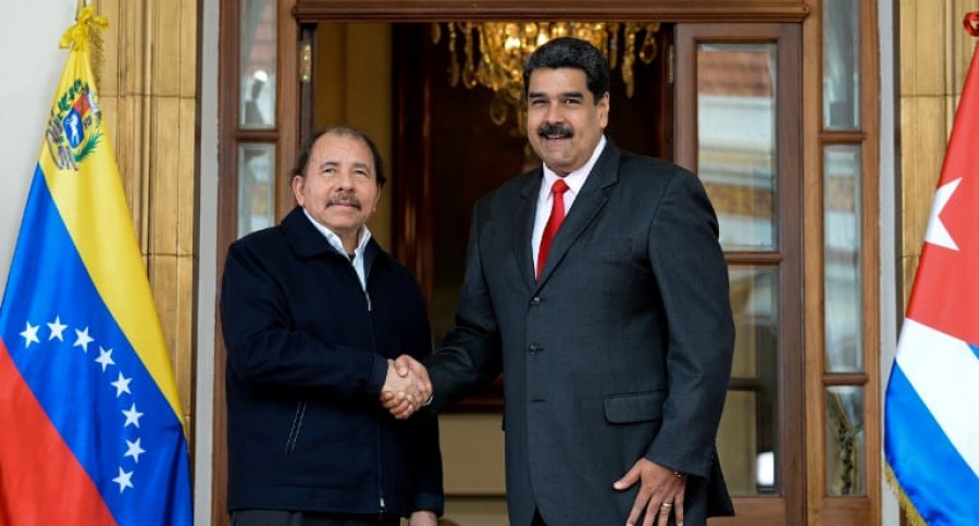 Daniel Ortega y Nicolás Maduro