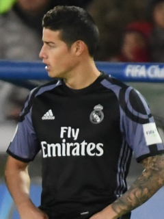 Zinedine Zidane y James Rodríguez