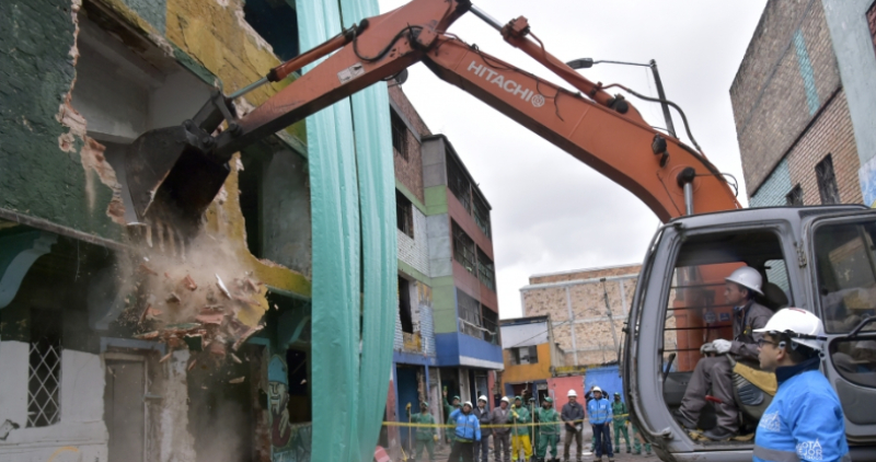 Demolición Bogotá