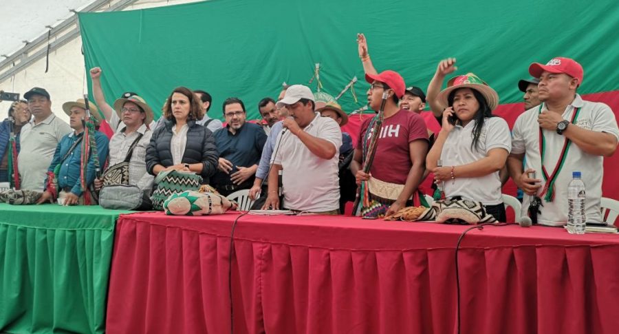 Mesa de diálogo en Cauca