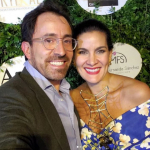 Vanessa de la Torre y su esposo, Diego Santos