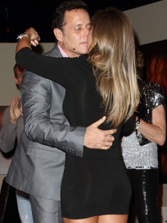 Alexis Ayala y su esposa Fernanda López, actores.