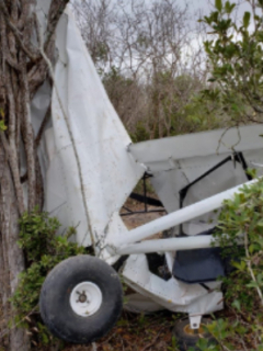 Avioneta accidentada