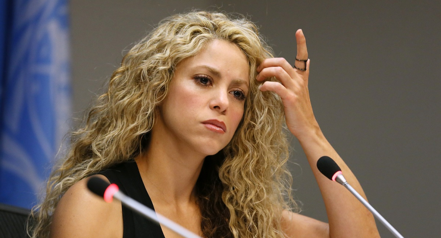 Shakira, cantante.