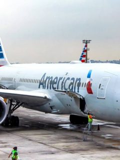 Avión de American Airlines