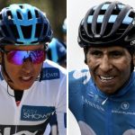 Egan Bernal y Nairo Quintana