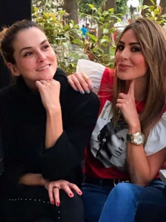 Catalina Gómez, Carolina Soto y Carolina Cruz, presentadoras.
